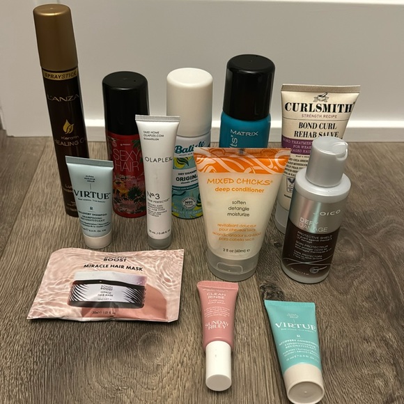 NEW Hair Care Sample Travel - Lánza, Batise, Olaplex, Curlsmith, Sunday Riley - Picture 1 of 5
